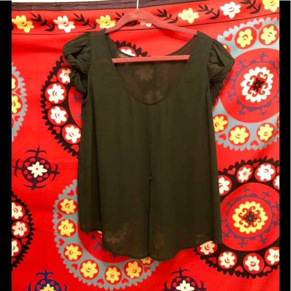 Banana Republic Sheer Blouse - Picture 4 of 8